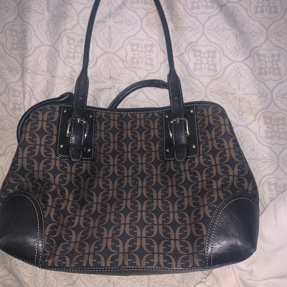 Vintage fendi medium tote / shoulder bag